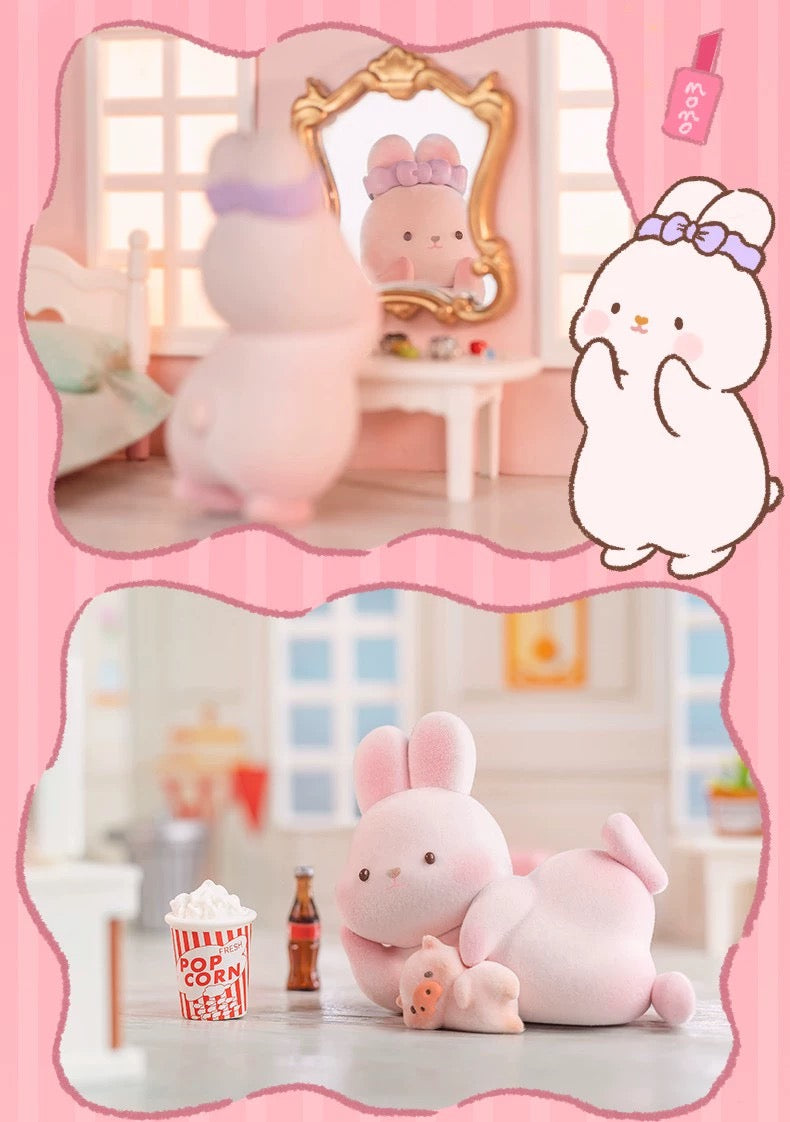 Momo with Bunny Kawaii Lovely Characters | Momo Bunny Daily - Toy Collection Mystery Blind Box KawaiiGiftLand