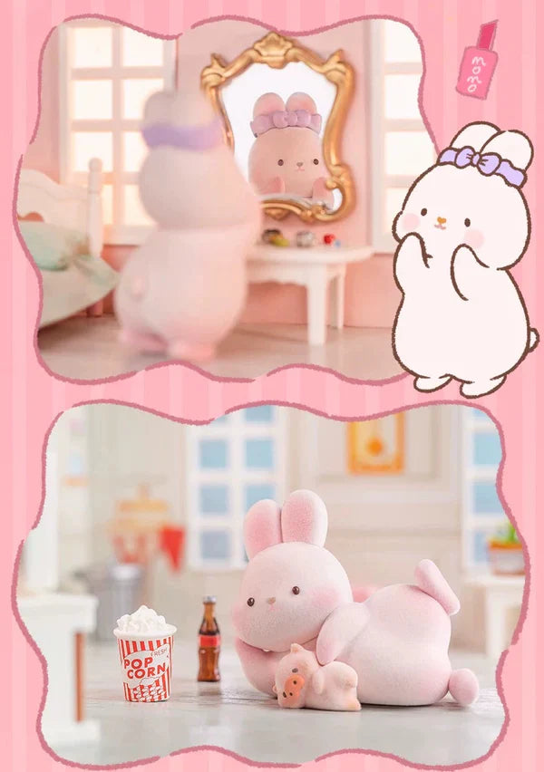 Blind Box Kawaii Lovely Characters Momo Bunny Daily -Toy Collection