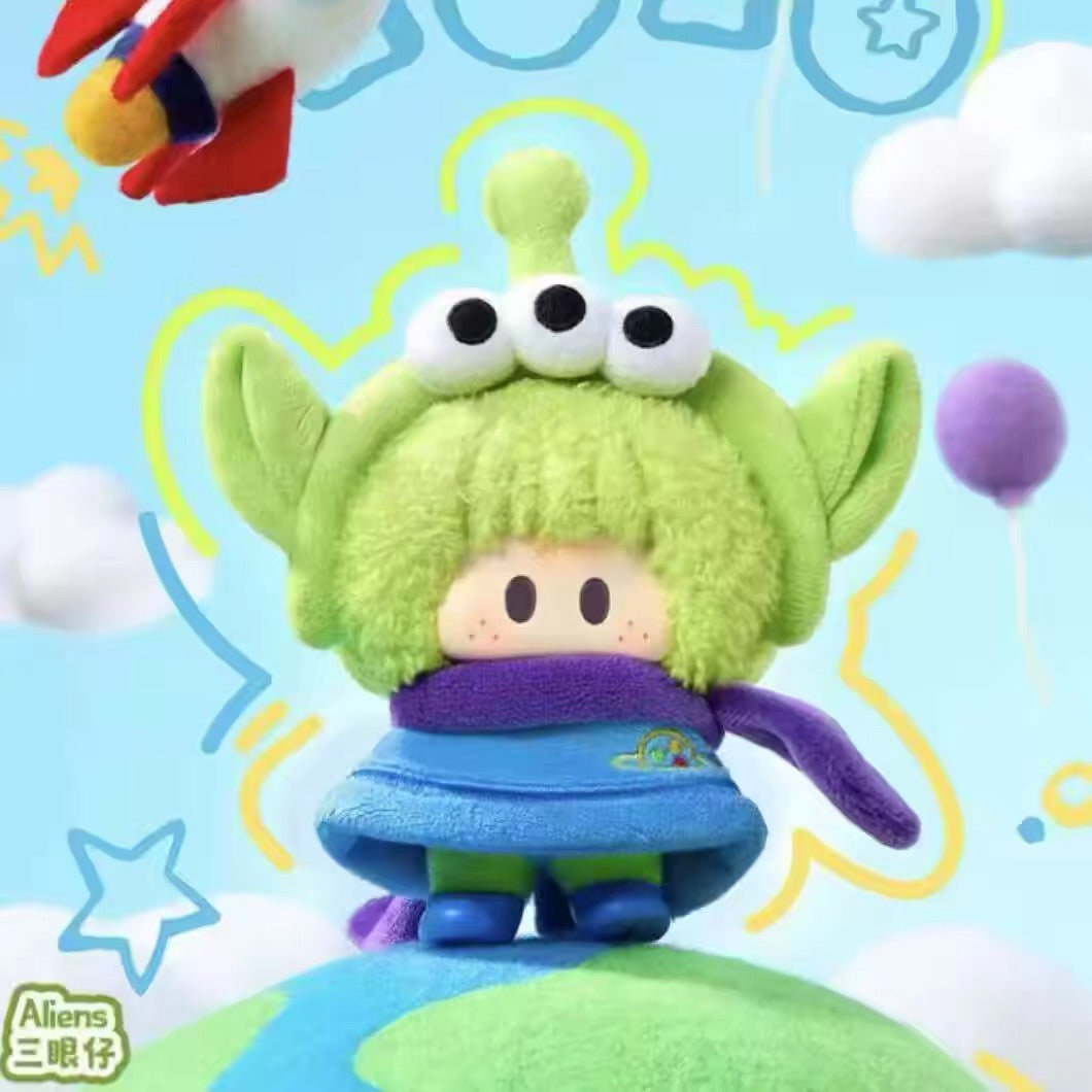 YOYO Chan x Toy Story Doll | Yoyo Lovely with You - พวงกุญแจตุ๊กตาไวนิลแบบสุ่ม (Blind Box)