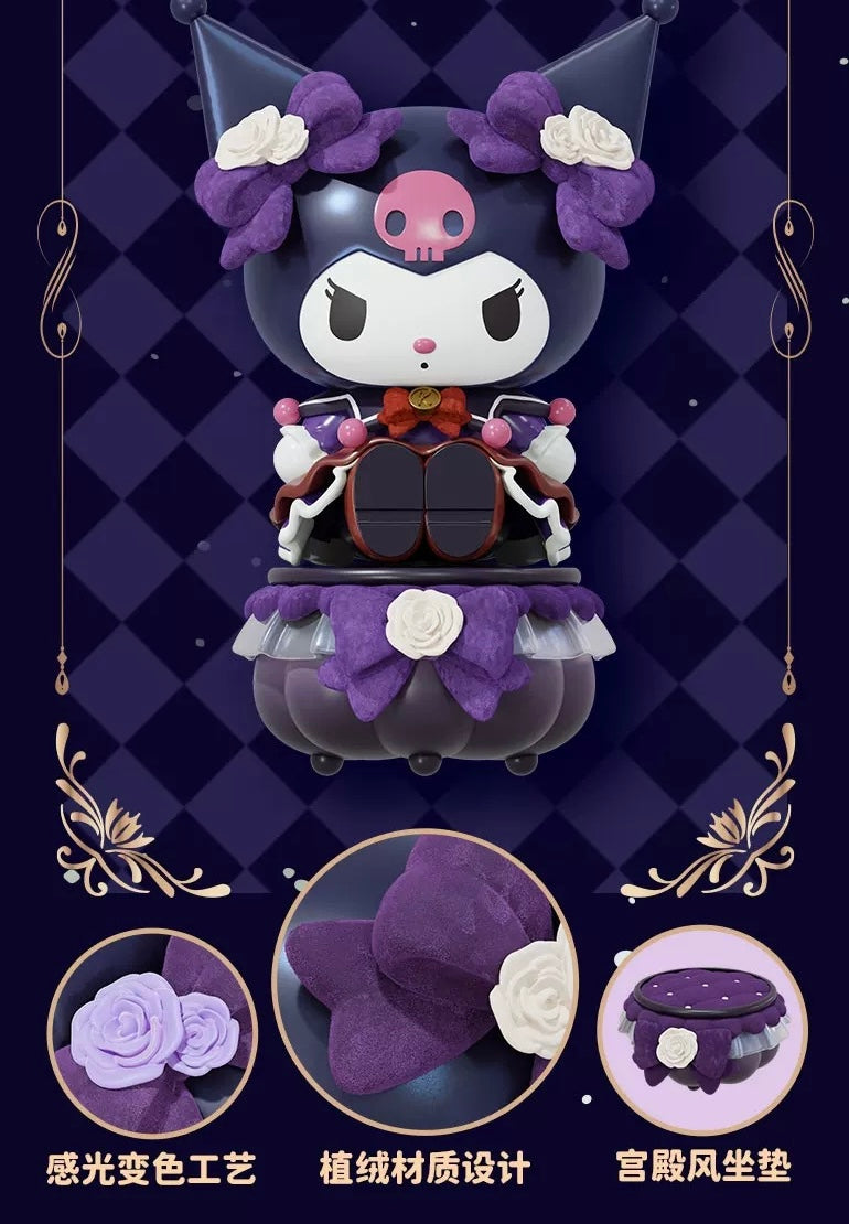 Sanrio Characters My Melody & Kuromi | Gothic Lolita Little Storage Box 18cm Figure - Toy Collection KawaiiGiftLand