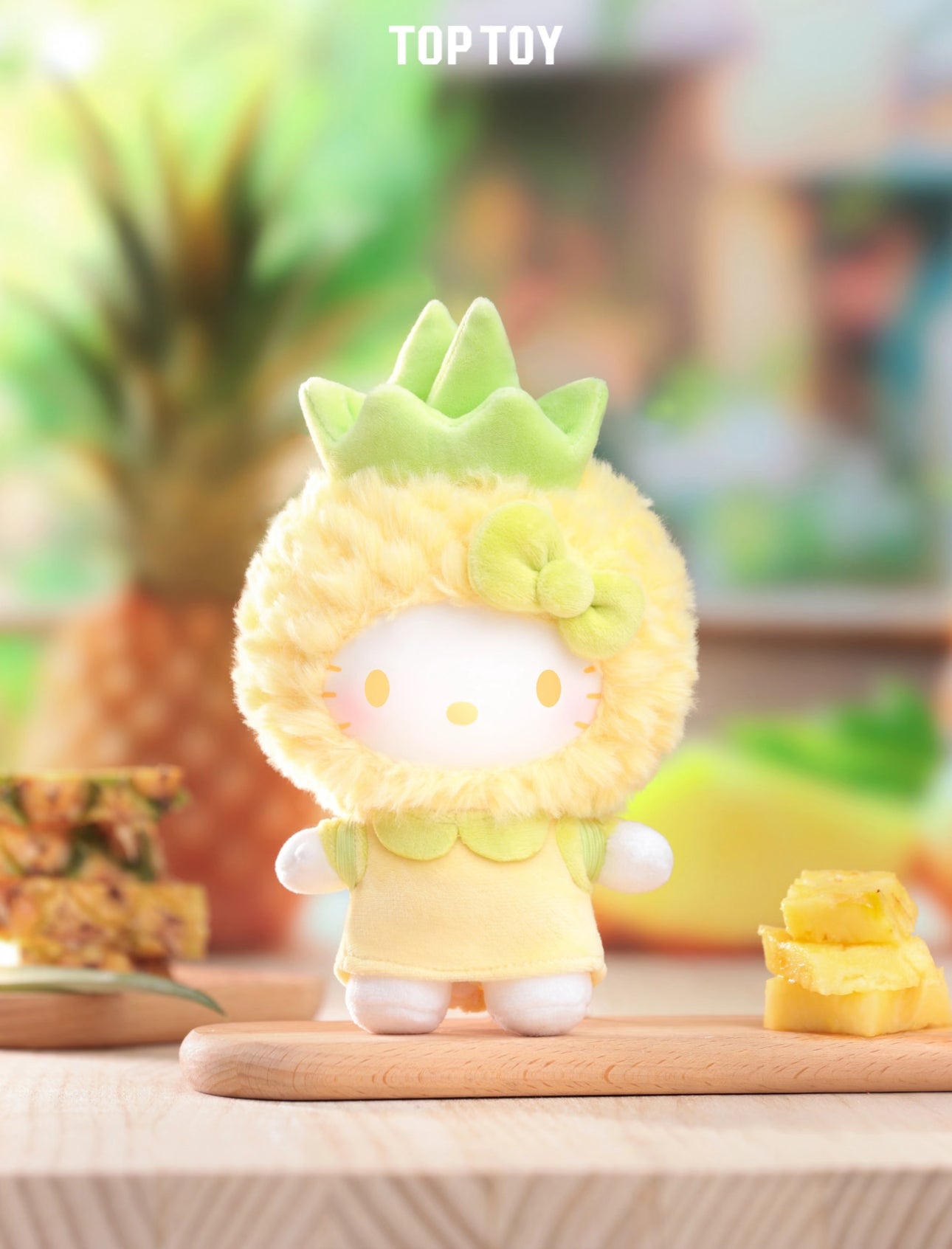 TopToy Sanrio Characters Hello Kitty | Fruity Paradise Apple Pineapple Peach Strawberry Mangosteen Blueberry - Collectable Toys Mystery Blind Box KawaiiGiftLand