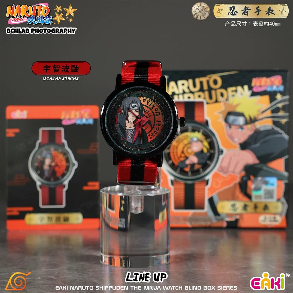 Eaki X Naruto Ninja Part 1 Watch Accessories Series | Naruto Shippuuden Naruto Sasuke Sakura Kakashi Minato Itachi Uchiha Madara Obito - Watch Collectable Toys Mystery Blind Box