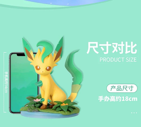 Pokemon 17cm Eevee Evolution Evolve Version | Glaceon Leafeon - Toy Collection