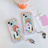 Japanese Cartoon Cardcaptor Sakura with Bear Couple | Sakura & Syaoran Li - Phone Case Samsung Galaxy S26 S25 S24 S23 S22 S21 FE Ultra Edge