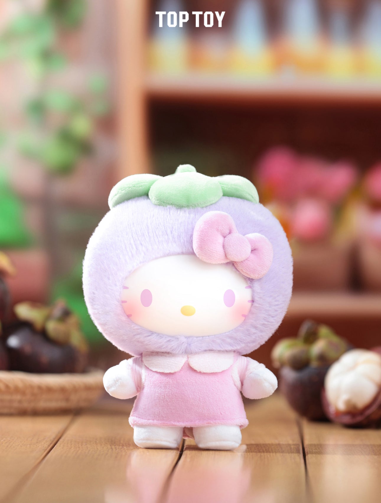 TopToy Sanrio Characters Hello Kitty | Fruity Paradise Apple Pineapple Peach Strawberry Mangosteen Blueberry - Collectable Toys Mystery Blind Box KawaiiGiftLand