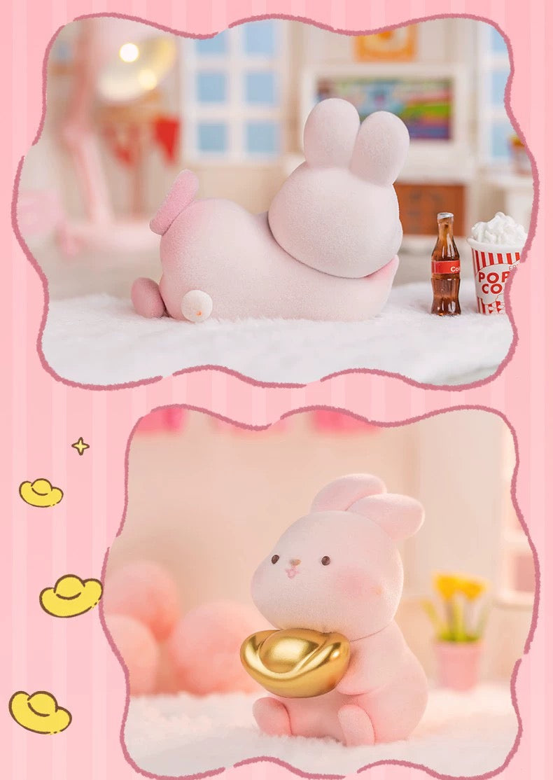 Momo with Bunny Kawaii Lovely Characters | Momo Bunny Daily - Toy Collection Mystery Blind Box KawaiiGiftLand