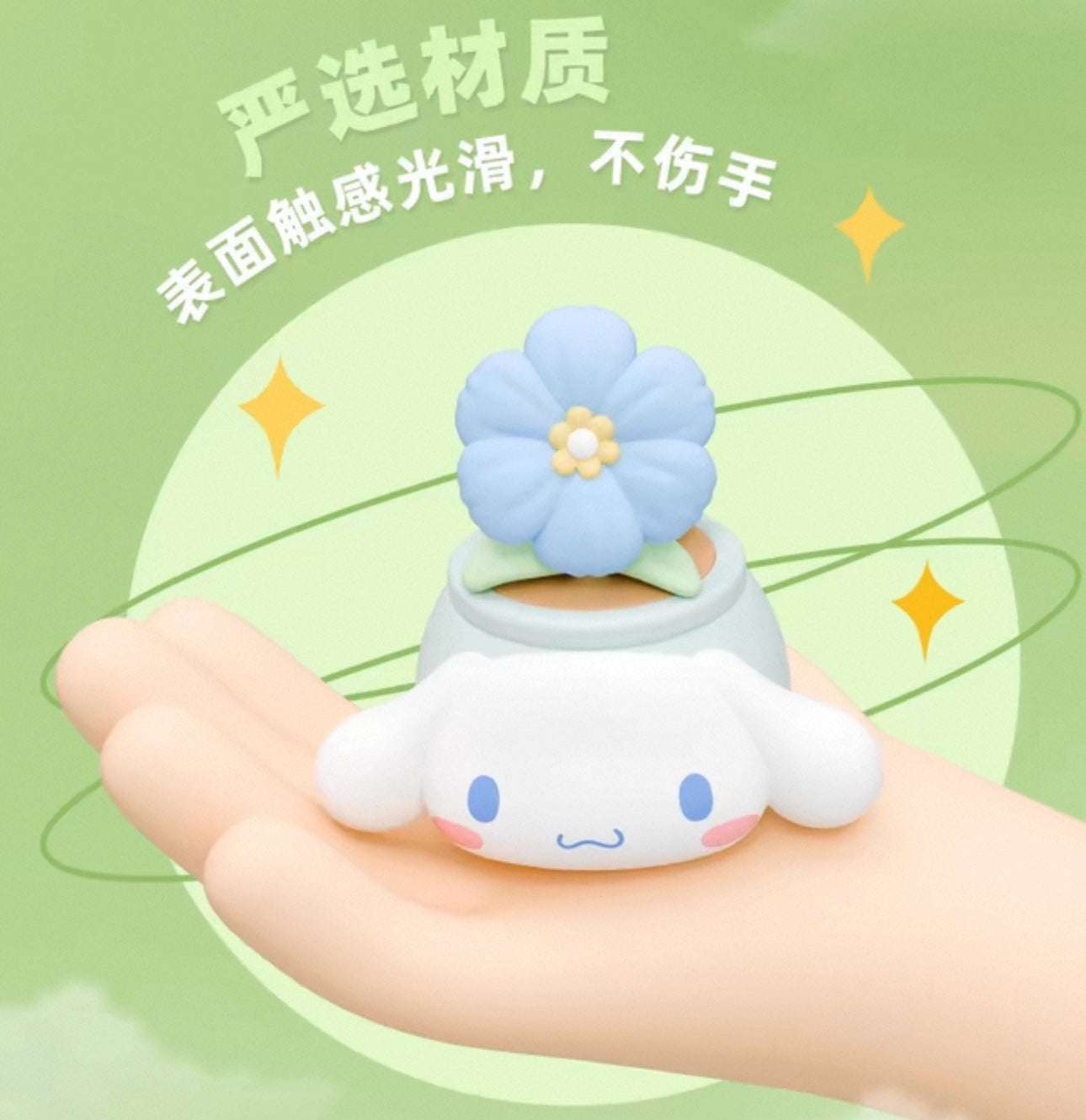 Sanrio Characters Potted Series Of Ornaments | Hello Kitty My Melody Kuromi Cinnamoroll Pompompurin Pochacco - Collectable Toys Kawaii Items