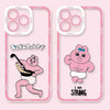 Cute Japanese Character Opanchu Usagi | Cooking I am Strong - iPhone Case PLUS SE2 XS XR X 11 12 13 14 15 16 16e 17 17e Pro Promax 12mini 13mini
