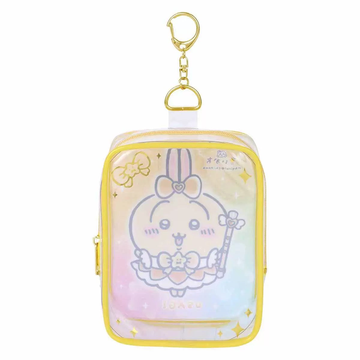 Japanese Cartoon Chiikawa Magic Girl Plastic Itabag Bag Keychain | ChiiKawa Hachiware Usagi Momonga Kurimanju Shisa - Kawaii Items Can Put in Dolls Keep Dolls Clean KawaiiGiftLand