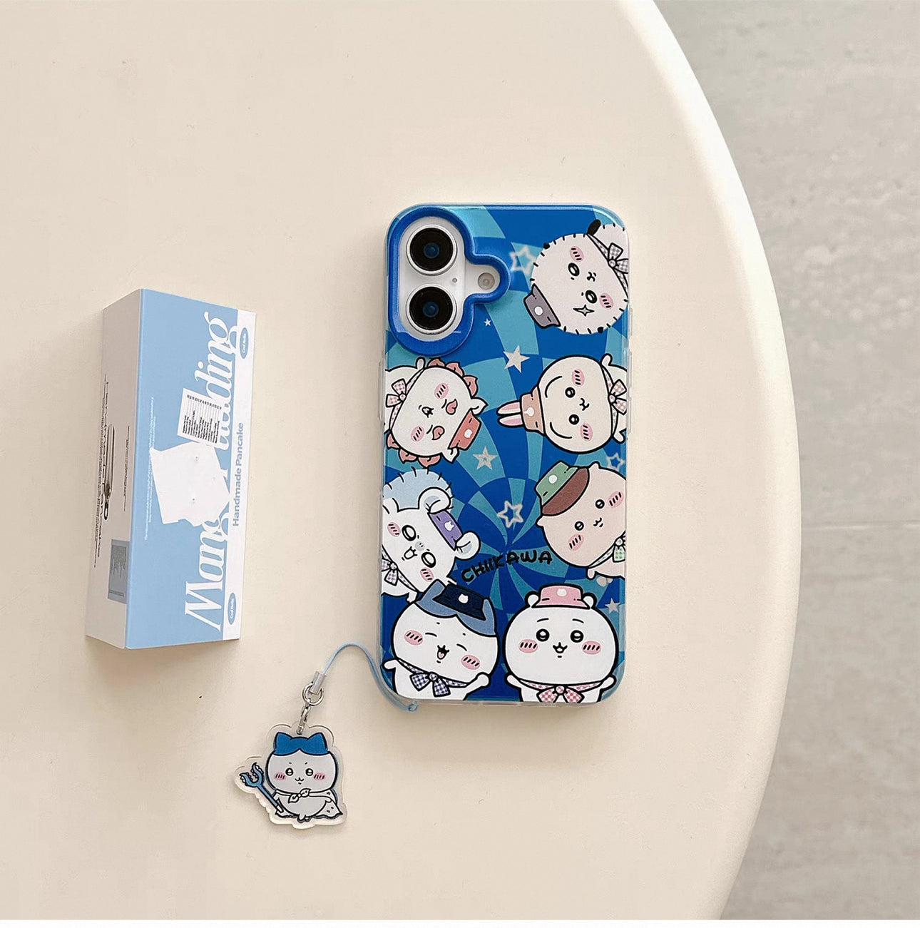 Japanese Cartoon Chiikawa Group | Magic Girl & Party Group - iPhone Case 7 8 PLUS SE2 XS XR X 11 12 13 14 15 16 16e Pro Promax 12mini 13mini KawaiiGiftLand