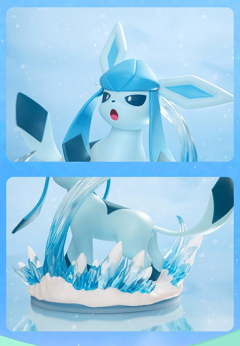 Pokemon 17cm Eevee Evolution Evolve Version | Glaceon Leafeon - Toy Collection KawaiiGiftLand