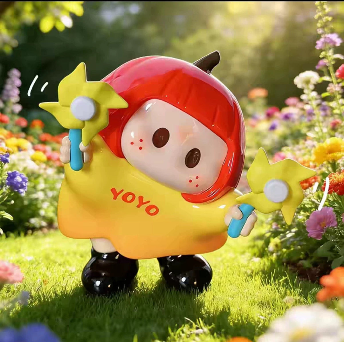 ฟิกเกอร์จิ๋ว YOYO Chan ชุดที่ 1 | คอลเลกชัน YOYO เอียงหัว - ของเล่นสะสมแบบสุ่ม (Mystery Blind Box)