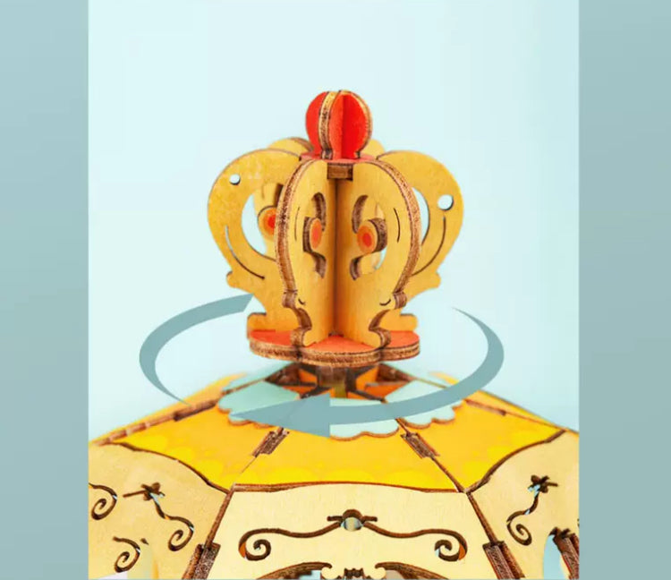 Craft Kits Wooden Music Box | Magic Fantasy Fairy Tale - DIY Handmade Mini World Miniature Gift