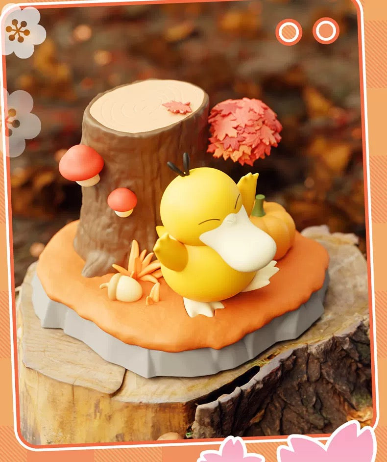 Pokemon Natural Fun Holiday Series | Pikachu Bulbasaur Eevee Psyduck Slowpoke Meowth - Anime Collectable Toys Figure KawaiiGiftLand