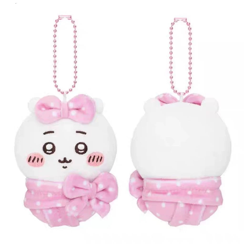 Japan ChiiKawa Baby Style | ChiiKawa Hachiware Usagi - Mini Plush Doll 10cm Keychain KawaiiGiftLand
