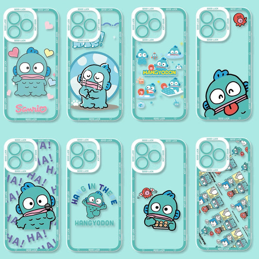 Japan Cartoon Hangyodon | Part 1 8 Styles - iPhone Case PLUS SE2 XS XR X 11 12 13 14 15 16 17 Pro Promax 12mini 13mini