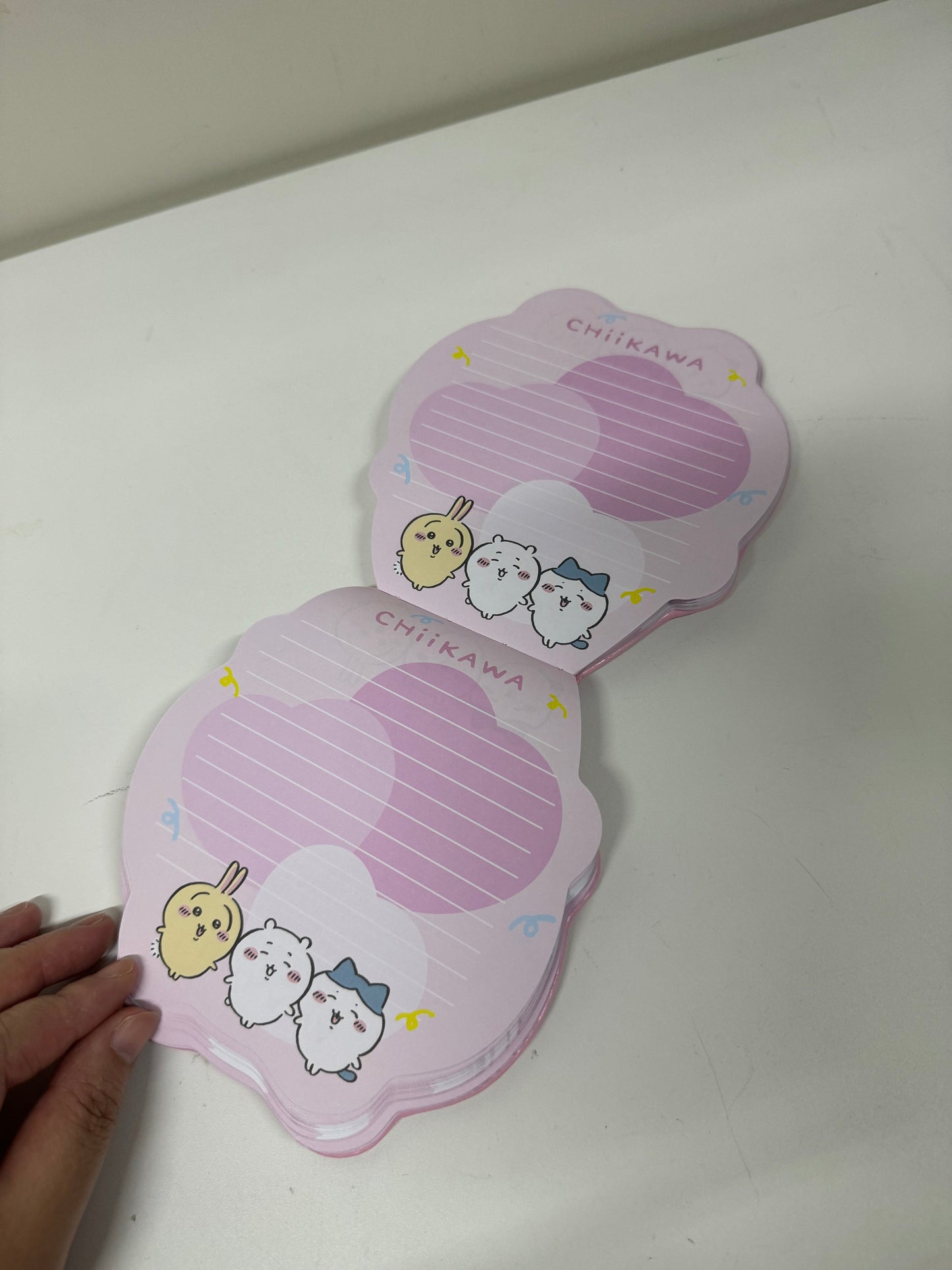 ChiiKawa X Miniso | ChiiKawa Hachiware Usagi Embroidery Notebook - Kawaii items Room Decoration KawaiiGiftLand