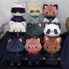 MOVIC X Jujutsu Kaisen | Yuji Megumi Nobara Satoru Maki Toge Panda Kento Ryomen with Cat Cute Kawaii Doll Keychain - Cute Kawaii Item