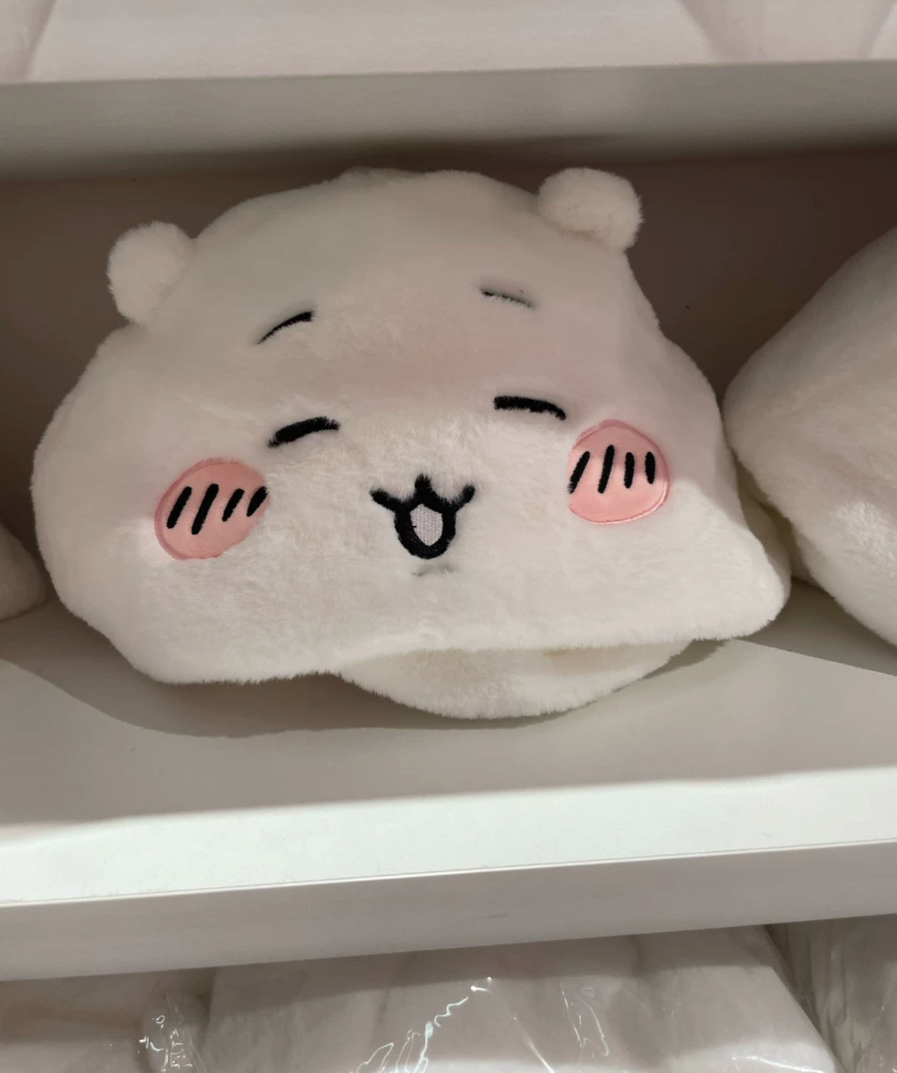 Miniso X ChiiKawa | Chiikawa Hachiware Usagi Hat with Scarf Hat - Winter Warm Accessory Outfits KawaiiGiftLand