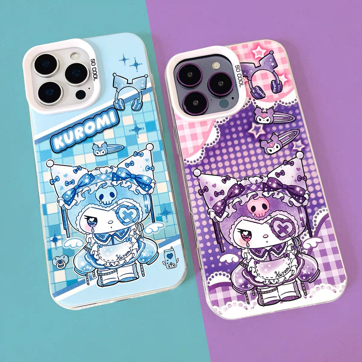 Sanrio | Blue My Melody | iPhone Case | iPhone 17 Pro | side view