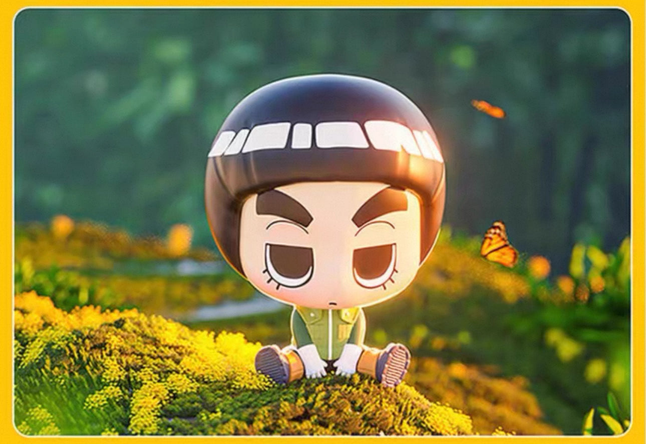 Miniso X Naruto Ninja Mini Sitting Part 1 Series Limited Edition | Naruto Shippuuden Naruto Sasuke Sakura Kakashi Gaara Lee -  Figure Keychain Collectable Toys Mystery Blind Box