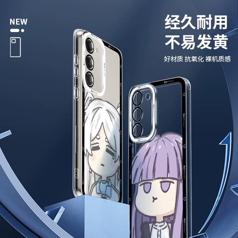 Japanese Anime FRIEREN Anime & Cute Purple Styles | Frieren 4 Styles - Phone Case Samsung Galaxy S26 S25 S24 S23 S22 S21 FE Ultra