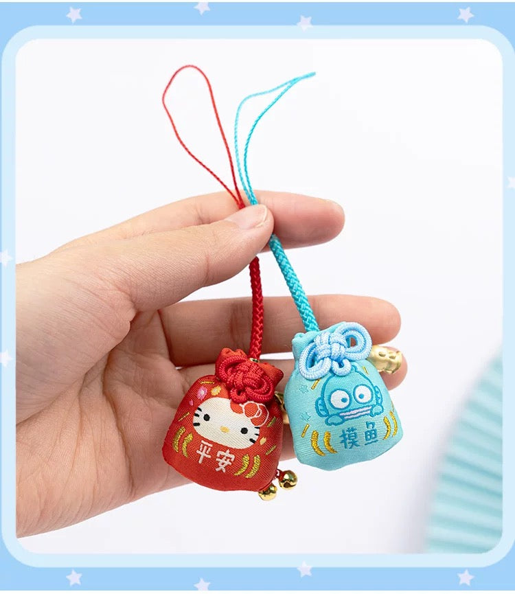 Sanrio Omamori Japan Style Lucky Blessing Bag | Hello Kitty My Melody Kuromi Cinnamoroll Pompompurin Pochacco Hangyodon - Kawaii Item KawaiiGiftLand