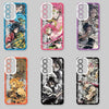Japanese Anime Kimetsu no Yaiba Demon Slayer Fighting Drawing Style | Giyuu Uzui Obanai Rengoku Mitsuri Shinobu - Phone Case Samsung Galaxy S26 S25 S24 S23 S22 S21 FE Ultra Edge