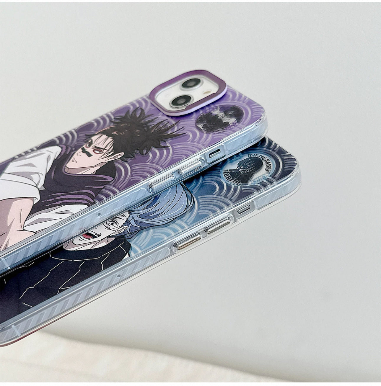 Japanese Anime Jujutsu Kaisen Phone Case with Strap | Yuji Ryomen Sukuna Geto Suguru Choso Mahito - iPhone Case 7 8 PLUS SE2 XS XR X 11 12 13 14 15 16 Pro Promax 12mini 13mini KawaiiGiftLand