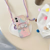 Japanese Cartoon Phone Back Clip with Phone Lanyard | Magical Girl Magic - for All Smart Phones