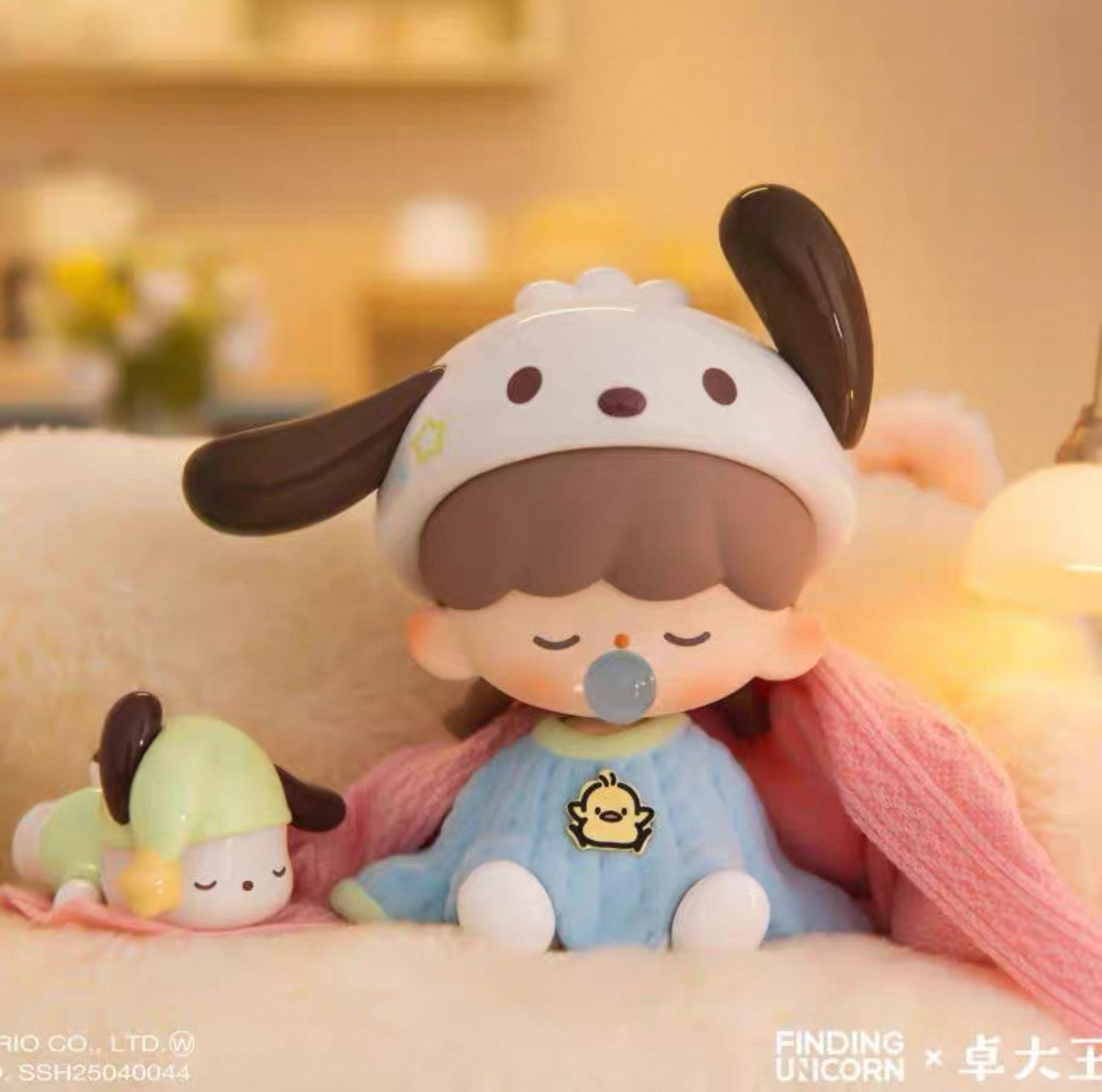 zZoton x Sanrio Characters Preparation Before Bedtime | Hello Kitty My Melody Kuromi Cinnamoroll Pompompurin Pochacco Hangyodon - Collectable Toys Mystery Blind Box