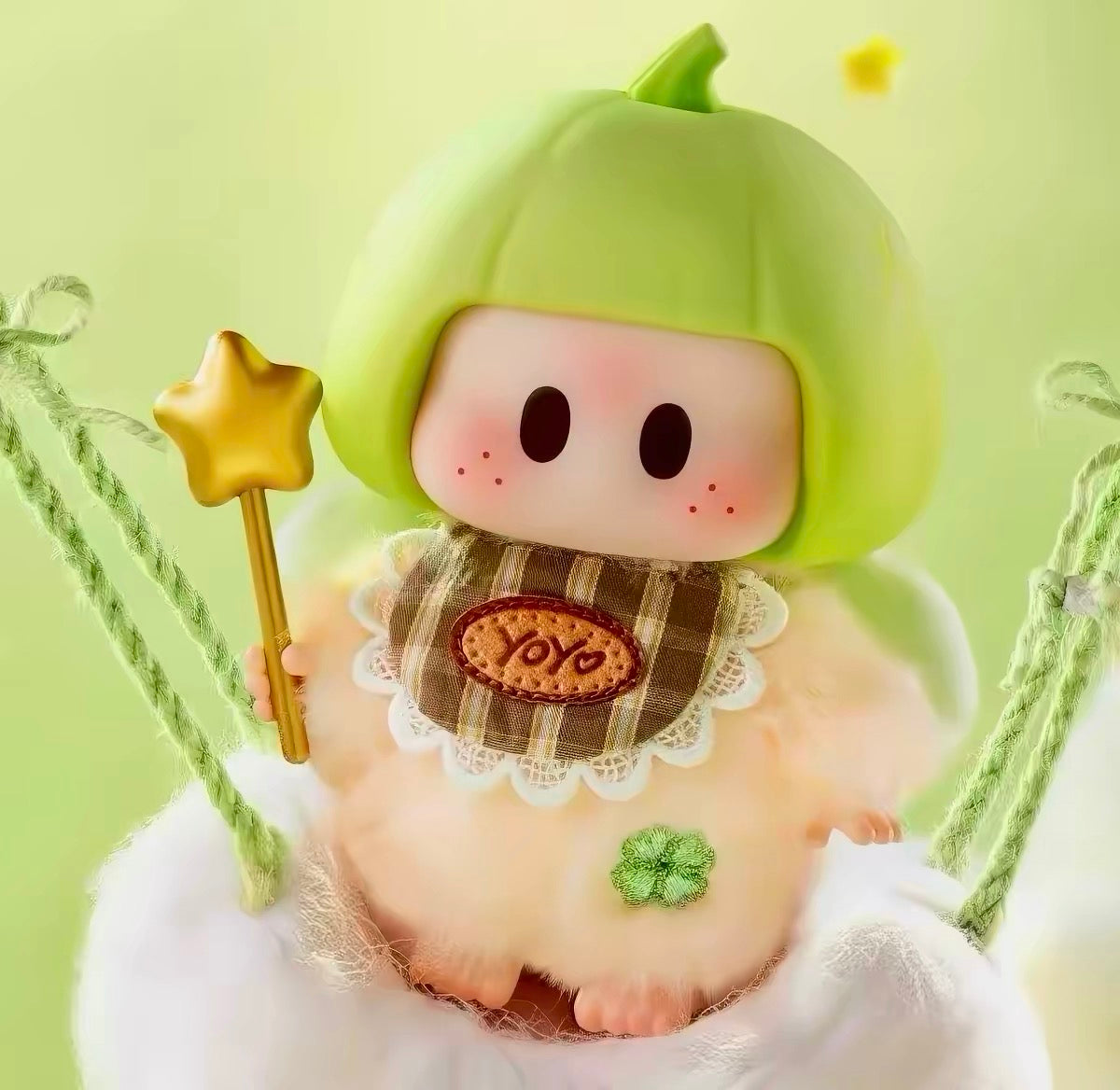 YOYO Chan Doll | Yoyo Angel Baby - Plush Vinyl Keychain Pendant Blind Box