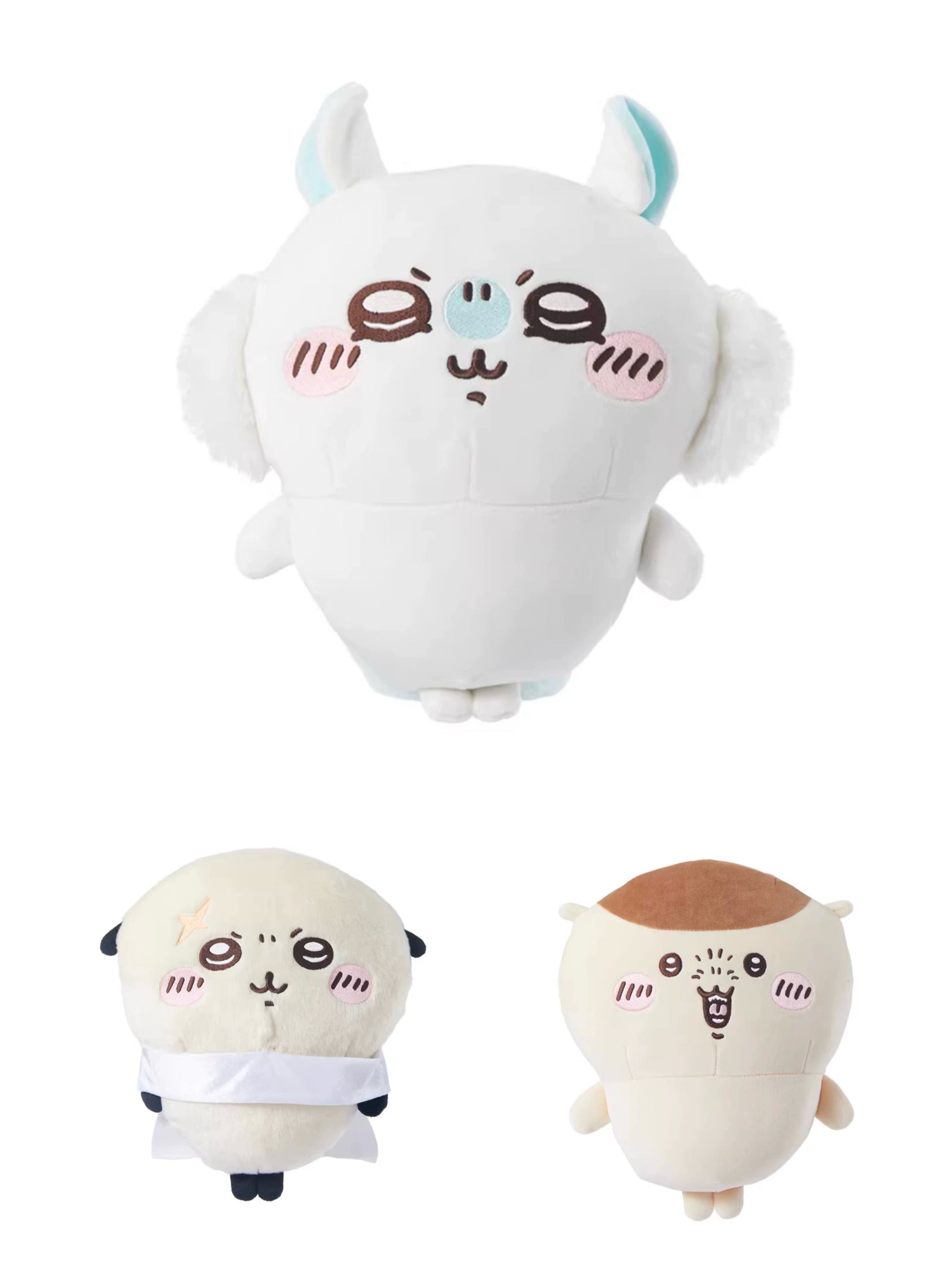 ChiiKawa X Miniso | Momonga Kurimanju Rakko Standing Plush Doll - Kawaii items Room Decoration doll KawaiiGiftLand