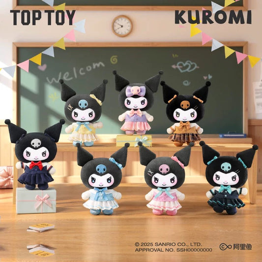 TopToy Sanrio Characters Kuromi | School Life Uniform - Collectable Toys Mystery Blind Box