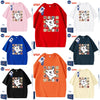 Cute Cartoon Doggie Maltese Puppy Style T-Shirt Series | Rich & Health Part1 - Kawaii Fashion Items for Child & Adult Matching outfits for Parents and Children