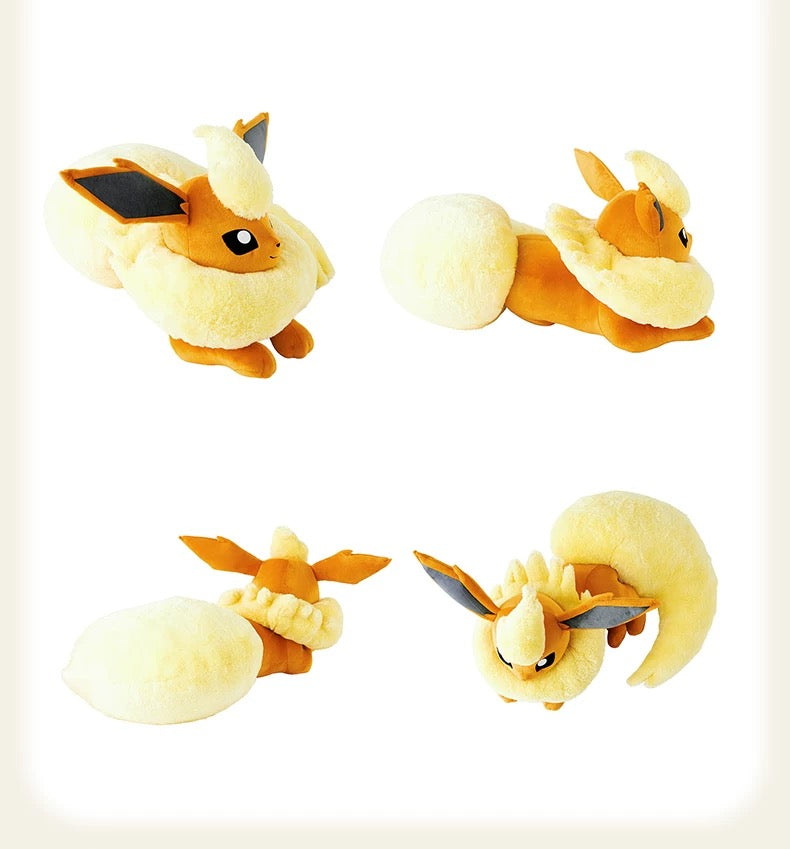[Pre Order] Japan Cartoon Pokemon Center Eevee Evolution Evolve 1:1 Plush Doll | Vaporeon Jolteon Flareon - Super Giant Plush Doll  Kawaii Decoration KawaiiGiftLand