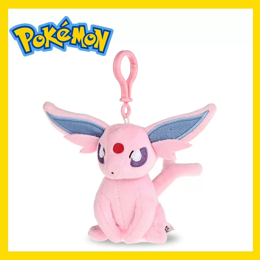 Japan Cartoon Pokemon Eevee Evolve Keychain | Eevee Espeon Umbreon Sylveon - Mascot Plush Doll  Kawaii Decoration KawaiiGiftLand