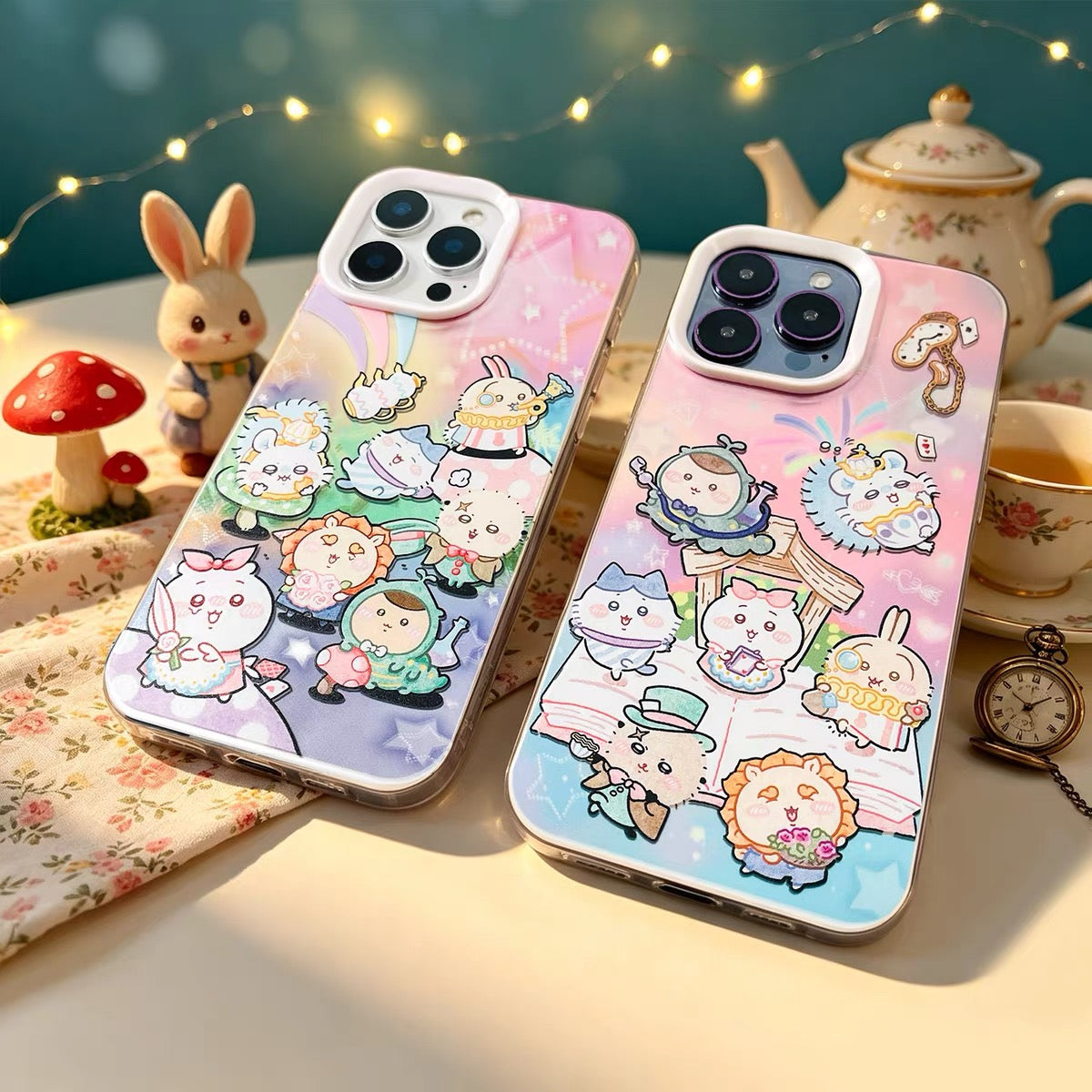 Chiikawa | In Wonderland | Samsung Phone Case | Samsung Galaxy S26+ | side view