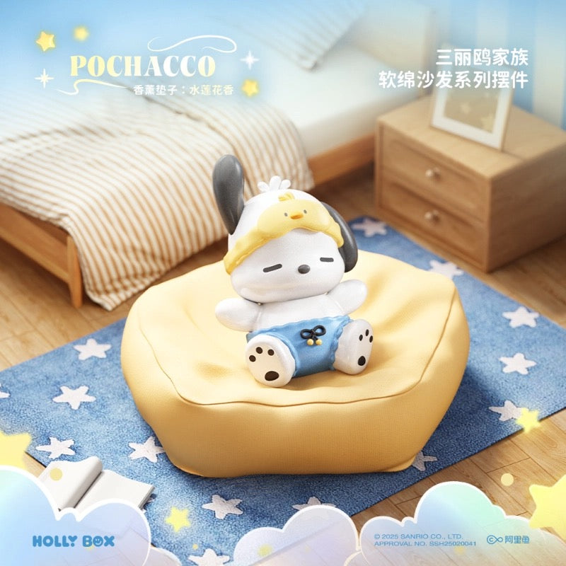 Sanrio Characters Casual Time Series | Hello Kitty My Melody Kuromi Cinnamoroll Pompompurin Pochacco - Collectable Toys Mystery Blind Box