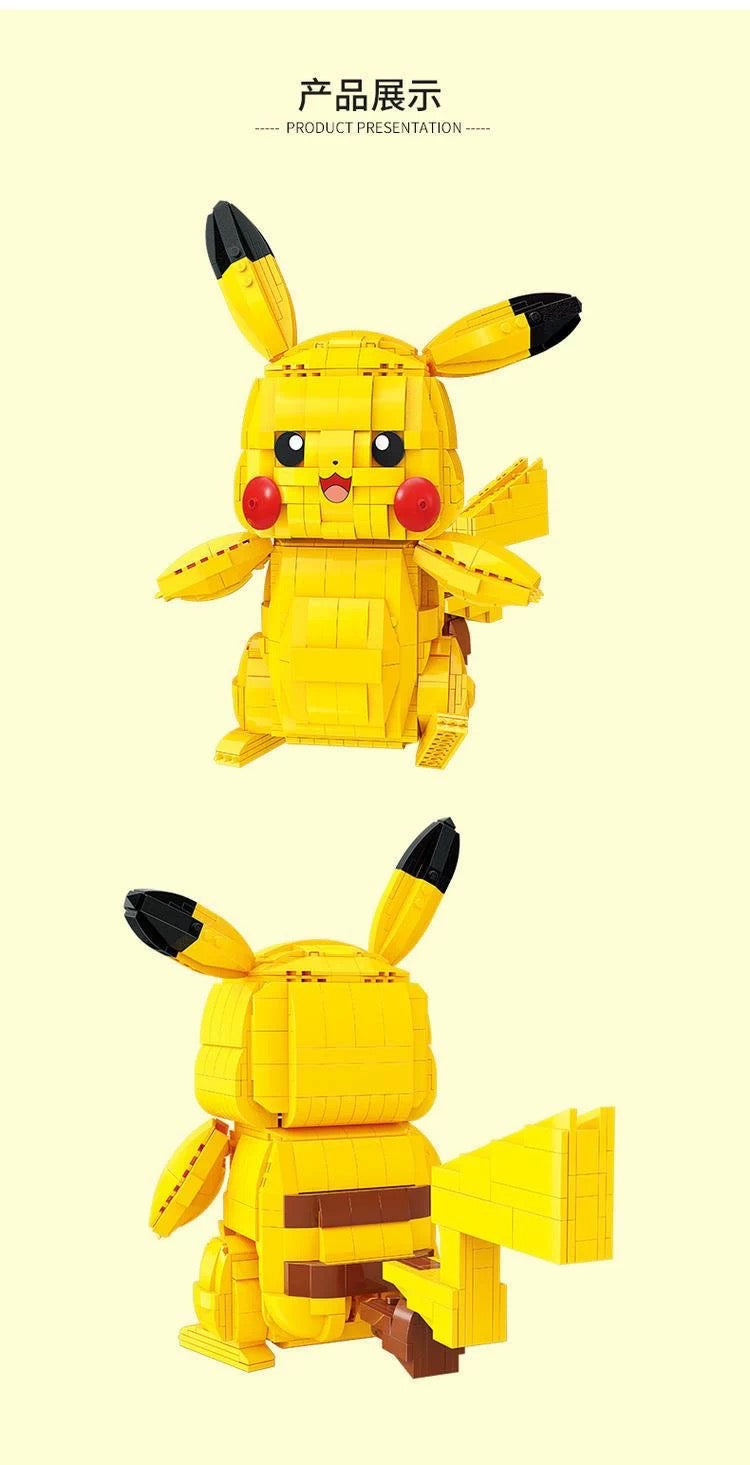 Pokemon Big Pikachu with Pokeball - Building Blocks Toy Collections