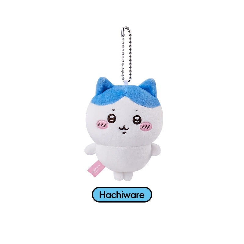 ChiiKawa X Miniso | ChiiKawa Hachiware Usagi Momonga Mini Plush Doll Keychain - Kawaii items Room Decoration doll KawaiiGiftLand