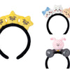 [Pre-order] Japan ChiiKawa Chiikawa Land Character Headband Series 4 | ChiiKawa Hachiware Usagi Three Star Bunny Cute Plush Doll Headband - Kawaii items Room Decoration