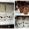 Harry Magical School Wizard Witch X Miniso | Magical School Animal Furry Slippers Owl Monster Book White Brown - Kawaii items