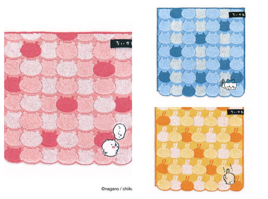 Japan ChiiKawa | ChiiKawa Hachiware Usagi Cute Icon Handkerchief Hand Towel - Kawaii Cute Item KawaiiGiftLand