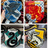 Harry Magical School Wizard Witch X Miniso | School Houses Red Yellow Green Blue Plush Cushion - Kawaii items Room Decoration