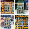 Harry Magical School Wizard Witch X Miniso | Magical School Four Houses Fake Nails Red Blue Green Yellow - Kawaii items