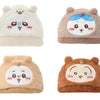ChiiKawa X Miniso Fluffy Bear Series | ChiiKawa Hachiware Usagi Momonga Fluffy Bear Cute Plush Doll Hooded Blanket  - Kawaii Items Room Decoration