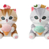 Miniso X Mofusand Ice Cream Series | Mofusand Cat Eating Ice Cream Cone Cute Plush Doll - Kawaii items Room Decoration Doll