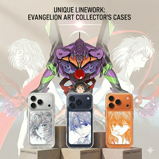 Japanese Anime Evangelion Cases|  iPhone Case PLUS SE2 11 12 13 14 15 16e 16 17 17e Pro Promax 12mini 13mini
