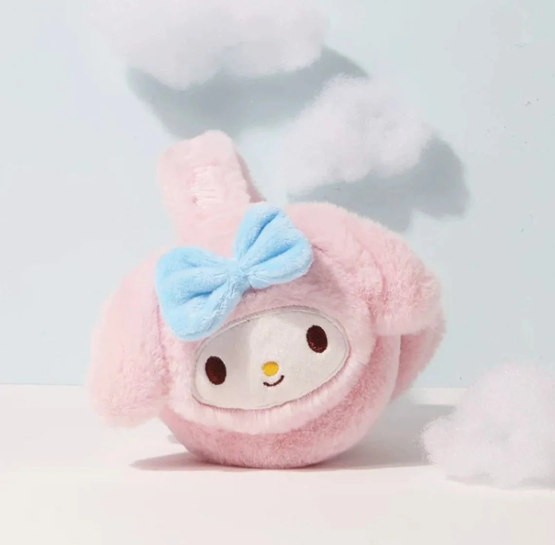 Sanrio My Melody Kuromi Cinnamoroll Fluffy Earmuffs Headband and Hair Winter Accessory Outfits KawaiiGiftLand